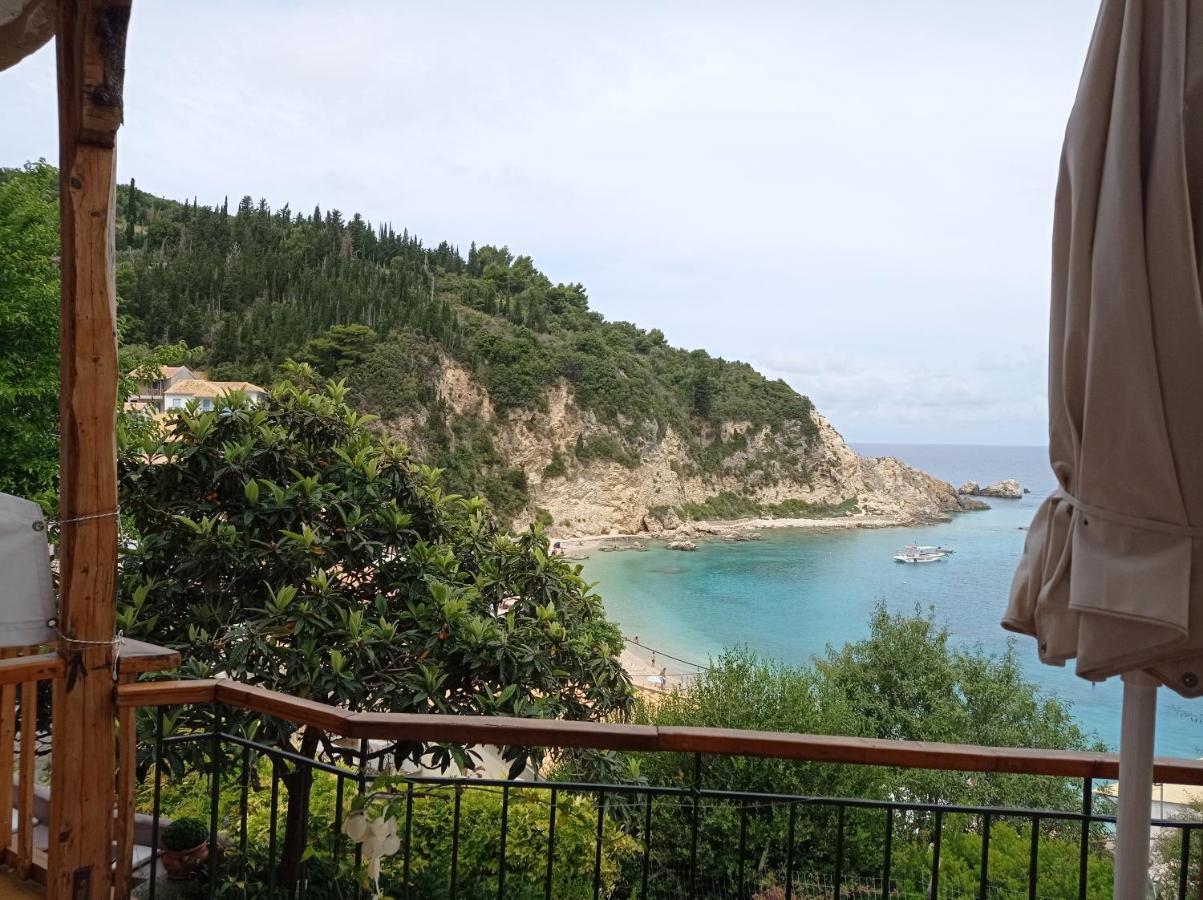 Ostria Hotel Áyios Nikítas Buitenkant foto
