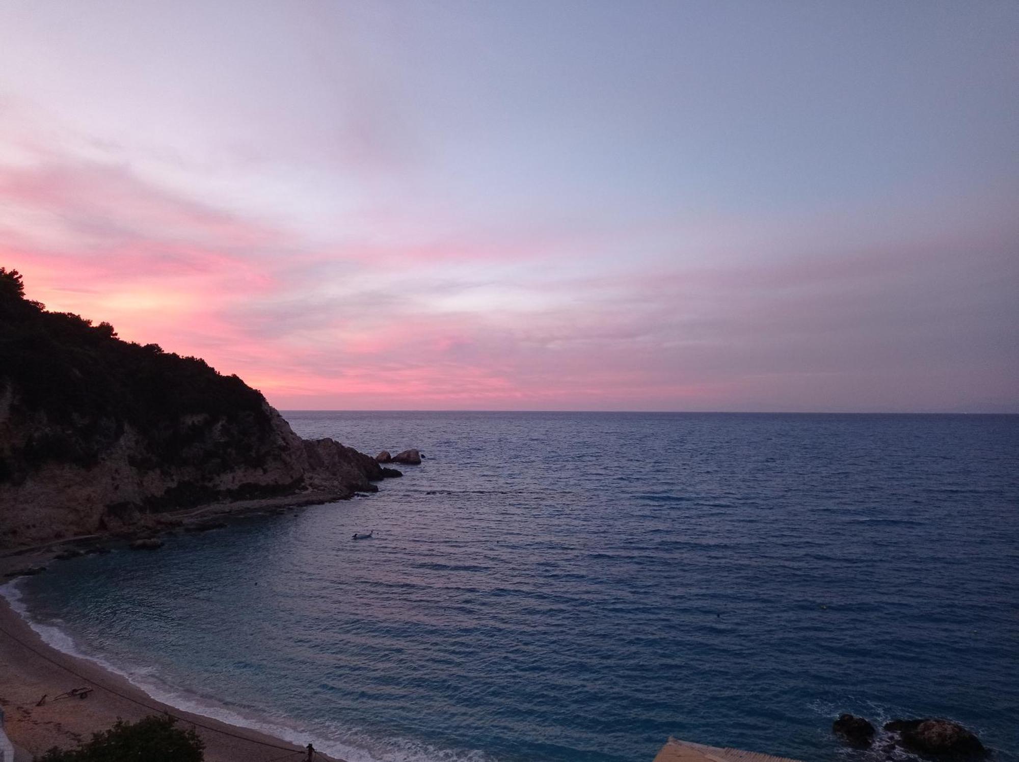 Ostria Hotel Áyios Nikítas Buitenkant foto